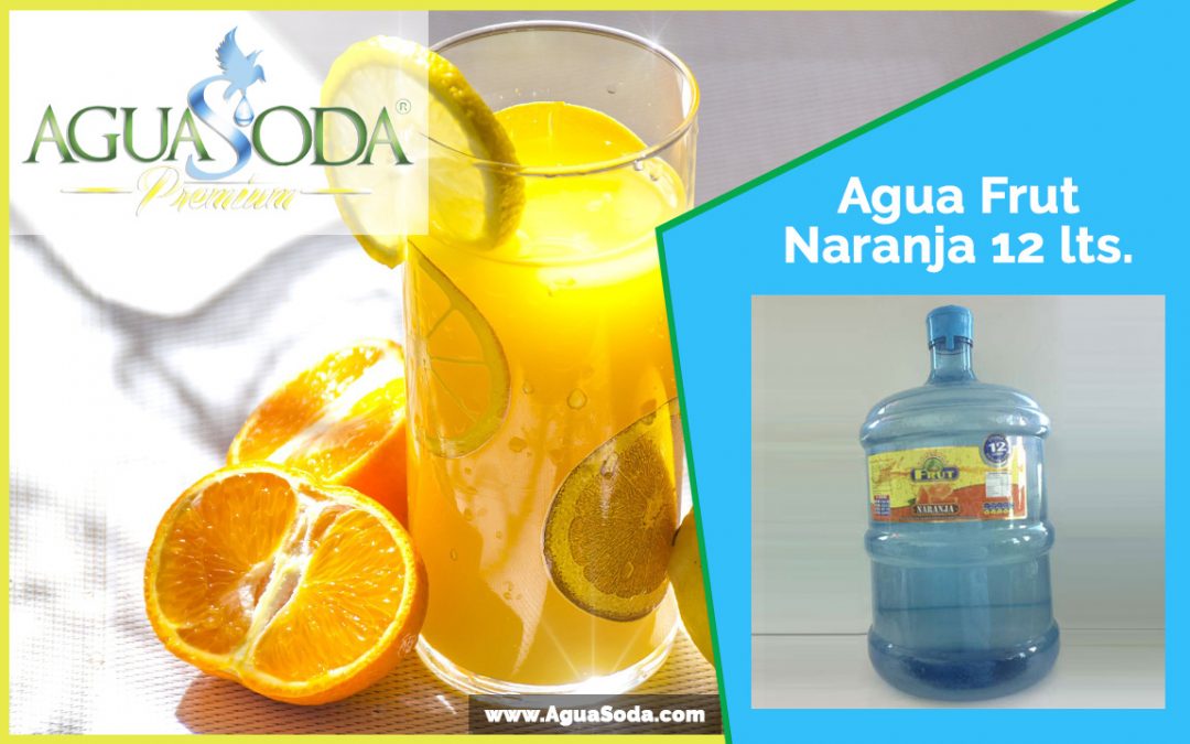 Agua Frut Naranja 12 lts.