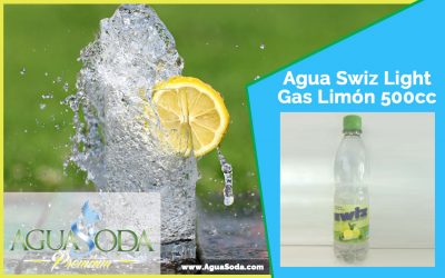 Agua Swiz Light Gas Limón 500 cc